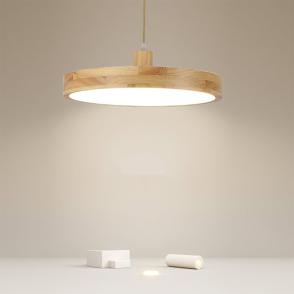 Modern Living Room Wooden Ceiling Hanging Light