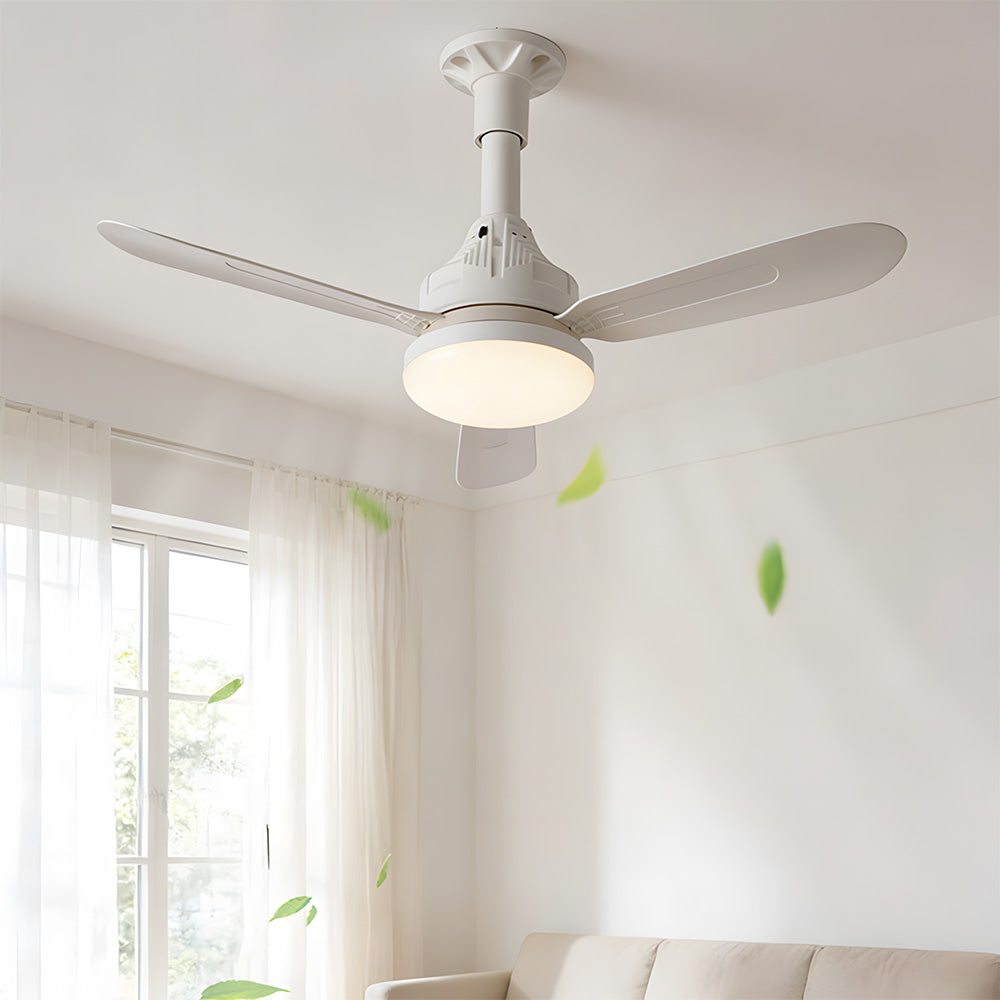 Ceiling Fans with LED Lights Dimmable for Bedroom Living Room Kitchen