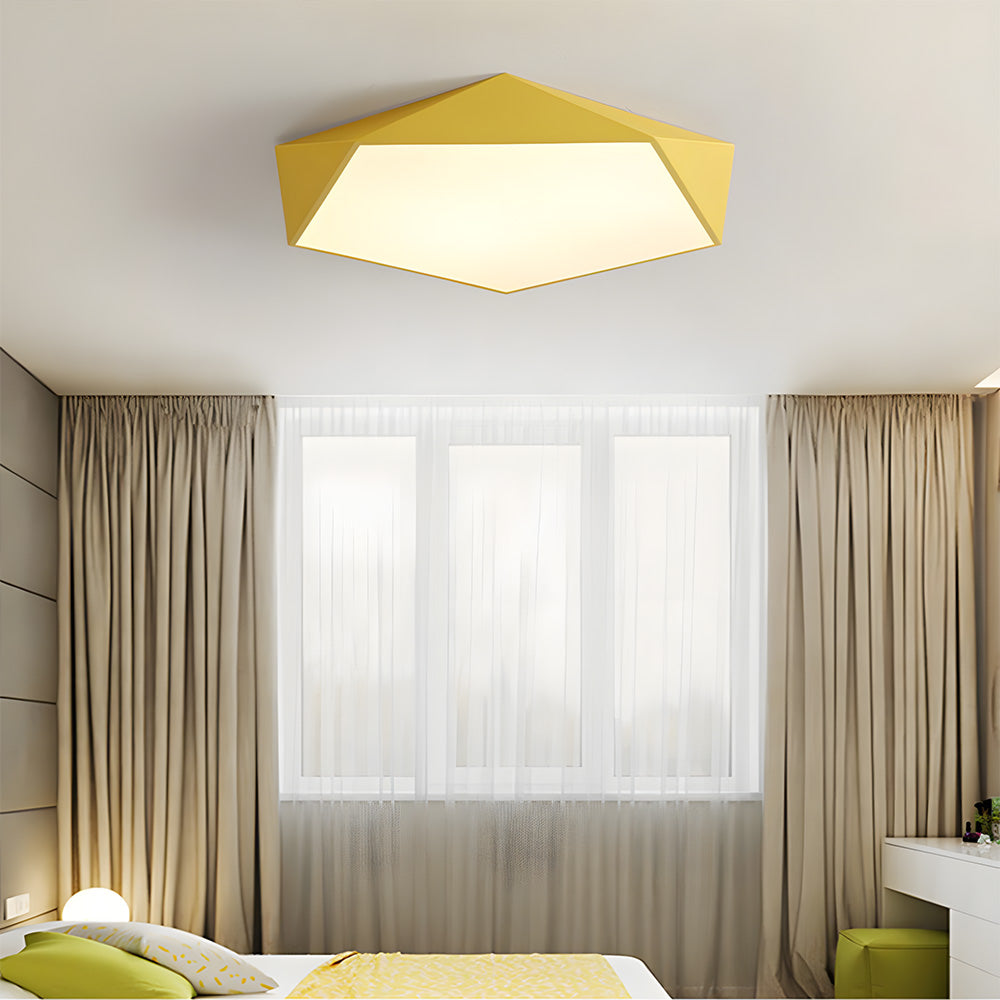 Modern Macaroon Dimmable LED Ceiling Light for Bedroom Hallway