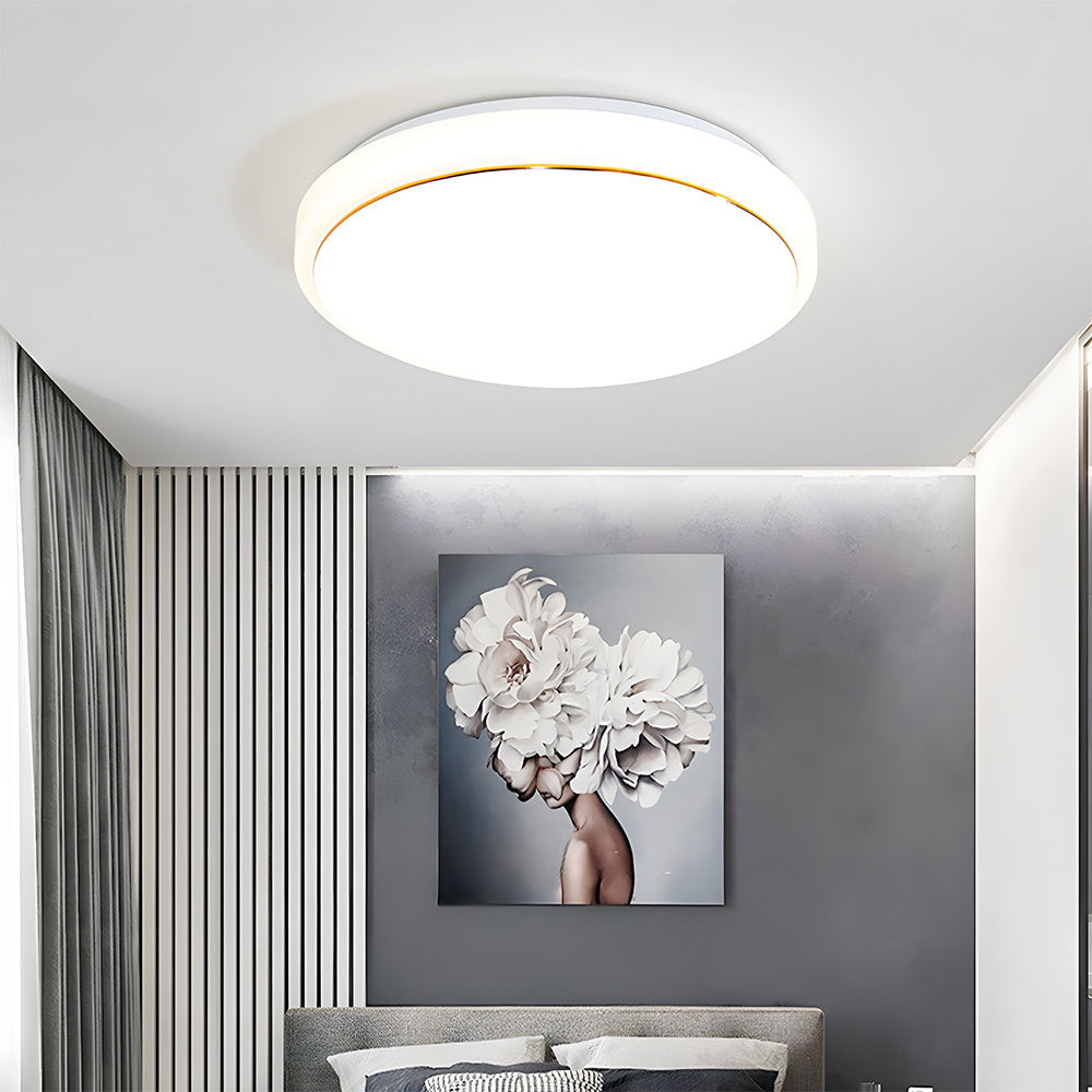 Sleek Round LED Ceiling Light for Modern Living Rooms