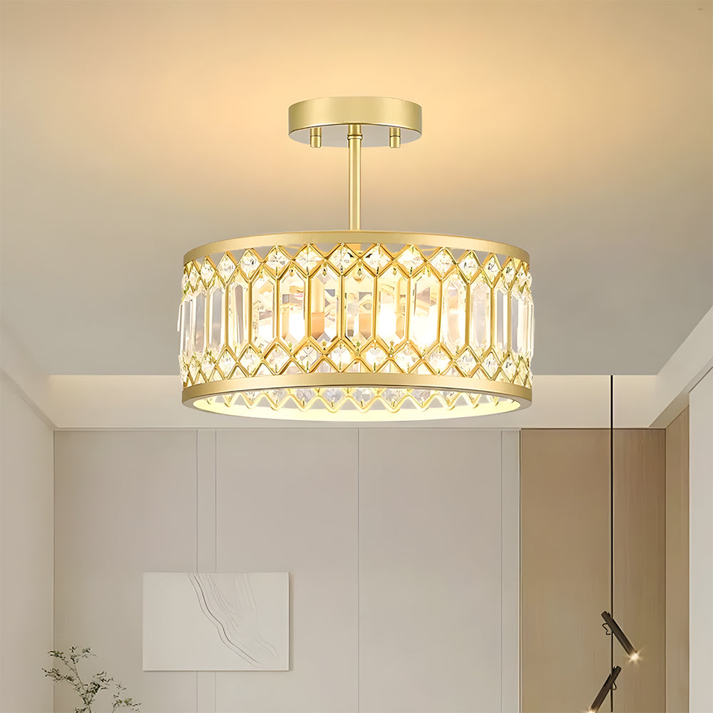 Crystal Ceiling Lights for Kitchen Island Hallway Entryway