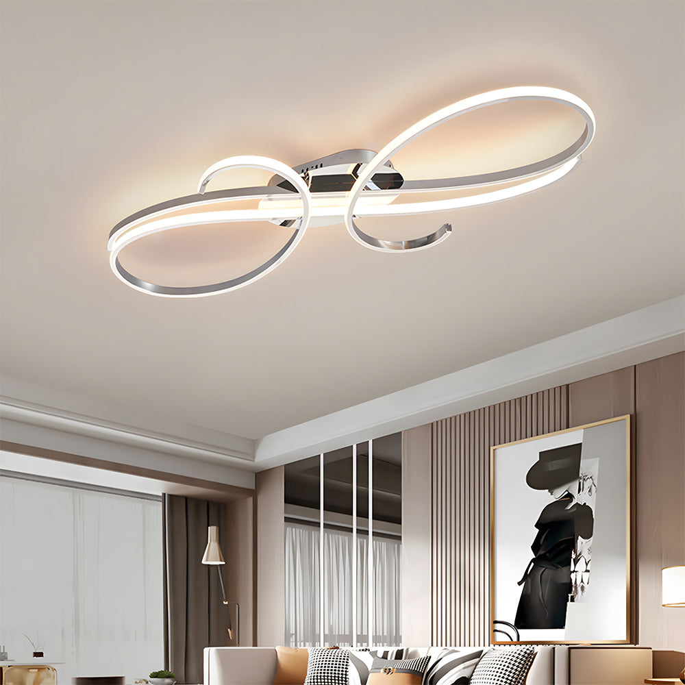 Modern Flush Mount LED Ceiling Lights for Living Room Bedroom