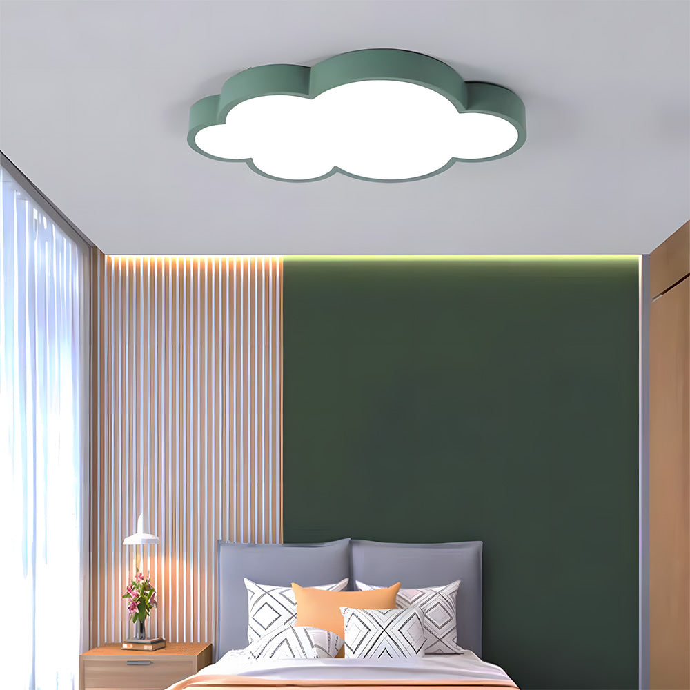 Modern Flush Mount Cloud-shaped LED Ceiling Lights For Bedroom