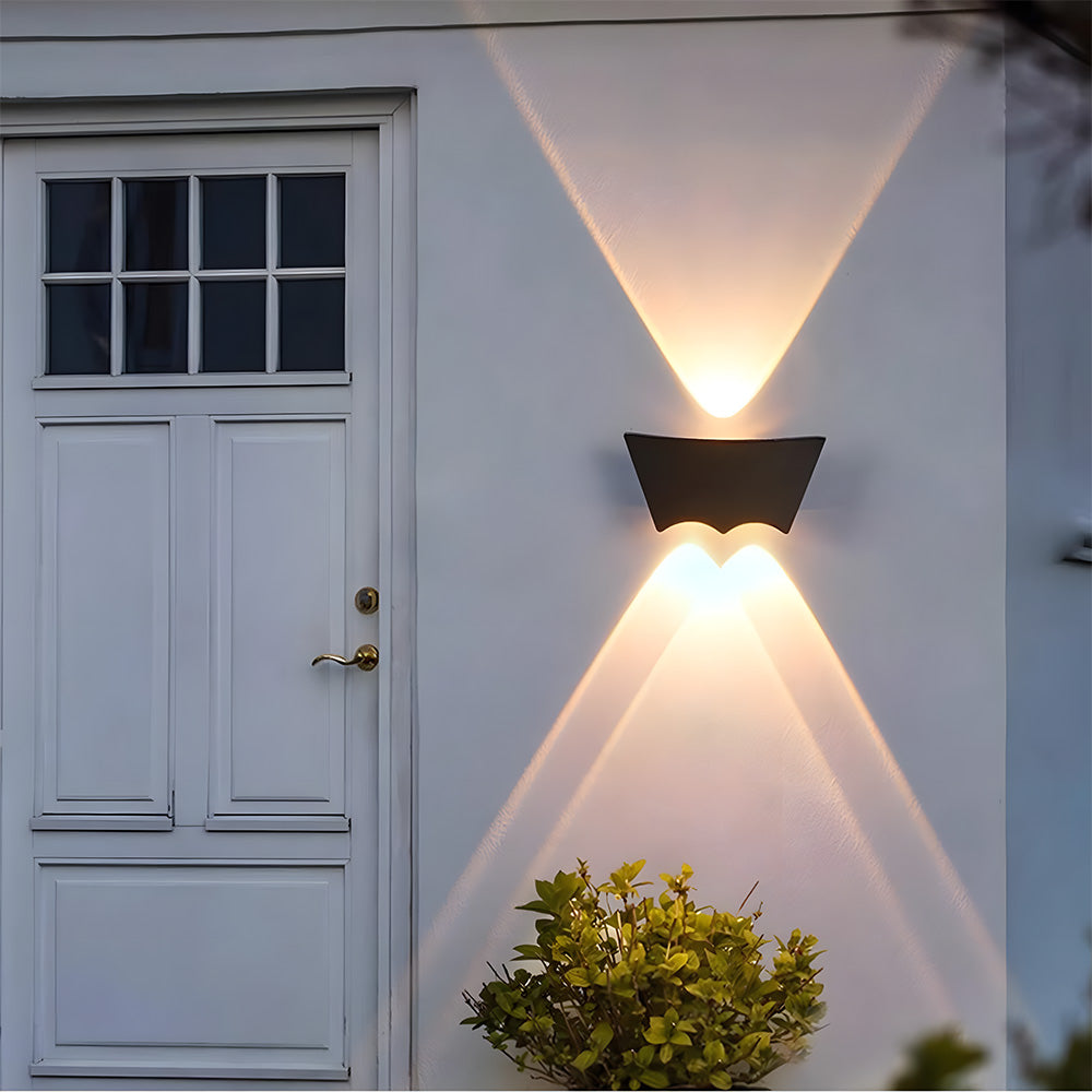 Modern Up and Down Wall Lights Outdoor for Garden and Porch