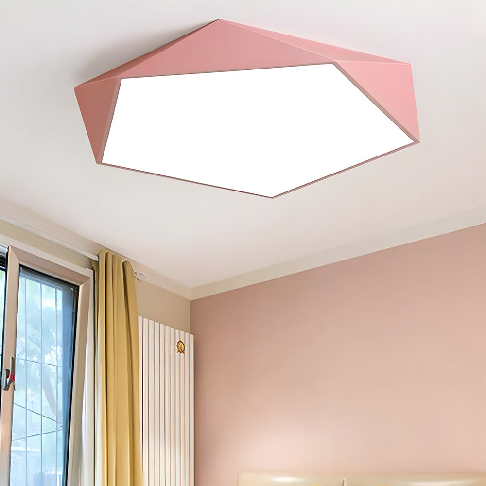 Modern Macaroon Dimmable LED Ceiling Light for Bedroom Hallway