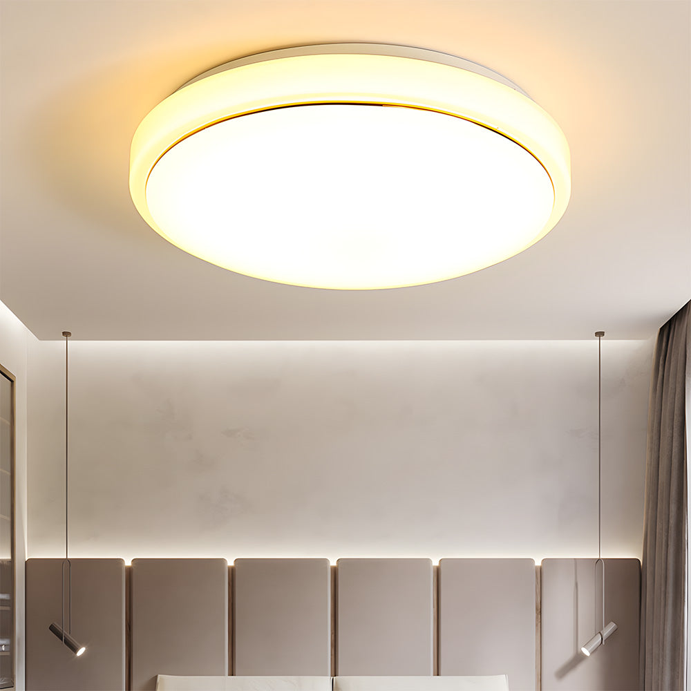 Sleek Round LED Ceiling Light for Modern Living Rooms