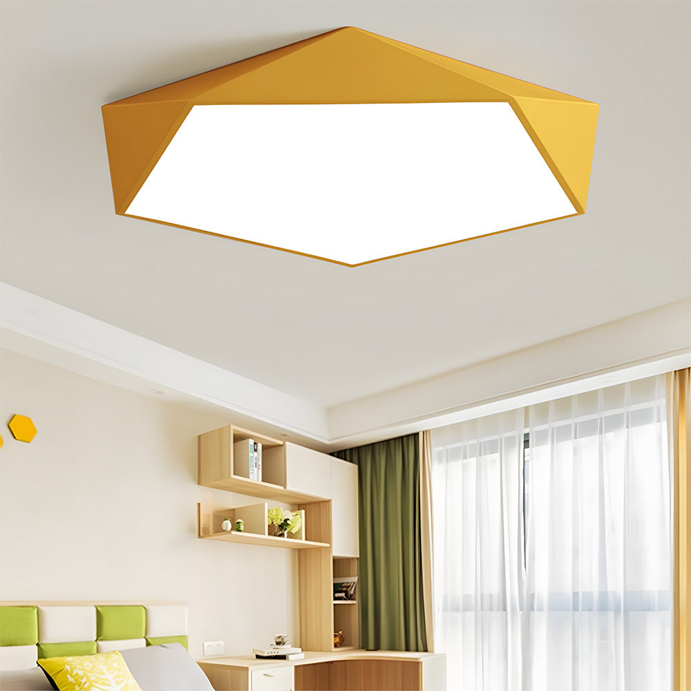 Modern Macaroon Dimmable LED Ceiling Light for Bedroom Hallway