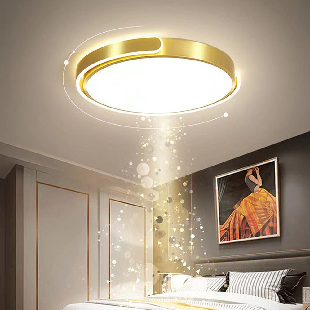 Minimalist Round Acrylic Bedroom LED Ceiling Light