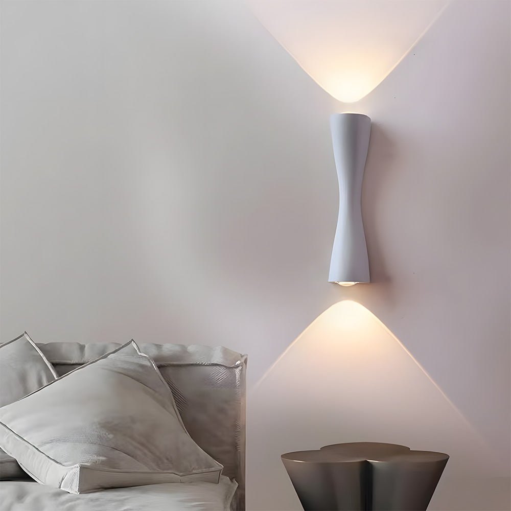Modern Minimalist Up and Down Outdoor Wall Lights