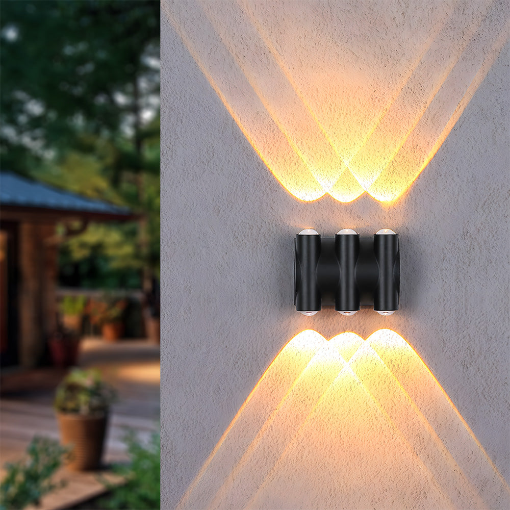 Modern LED Outdoor Wall Lights for Garden Entryway