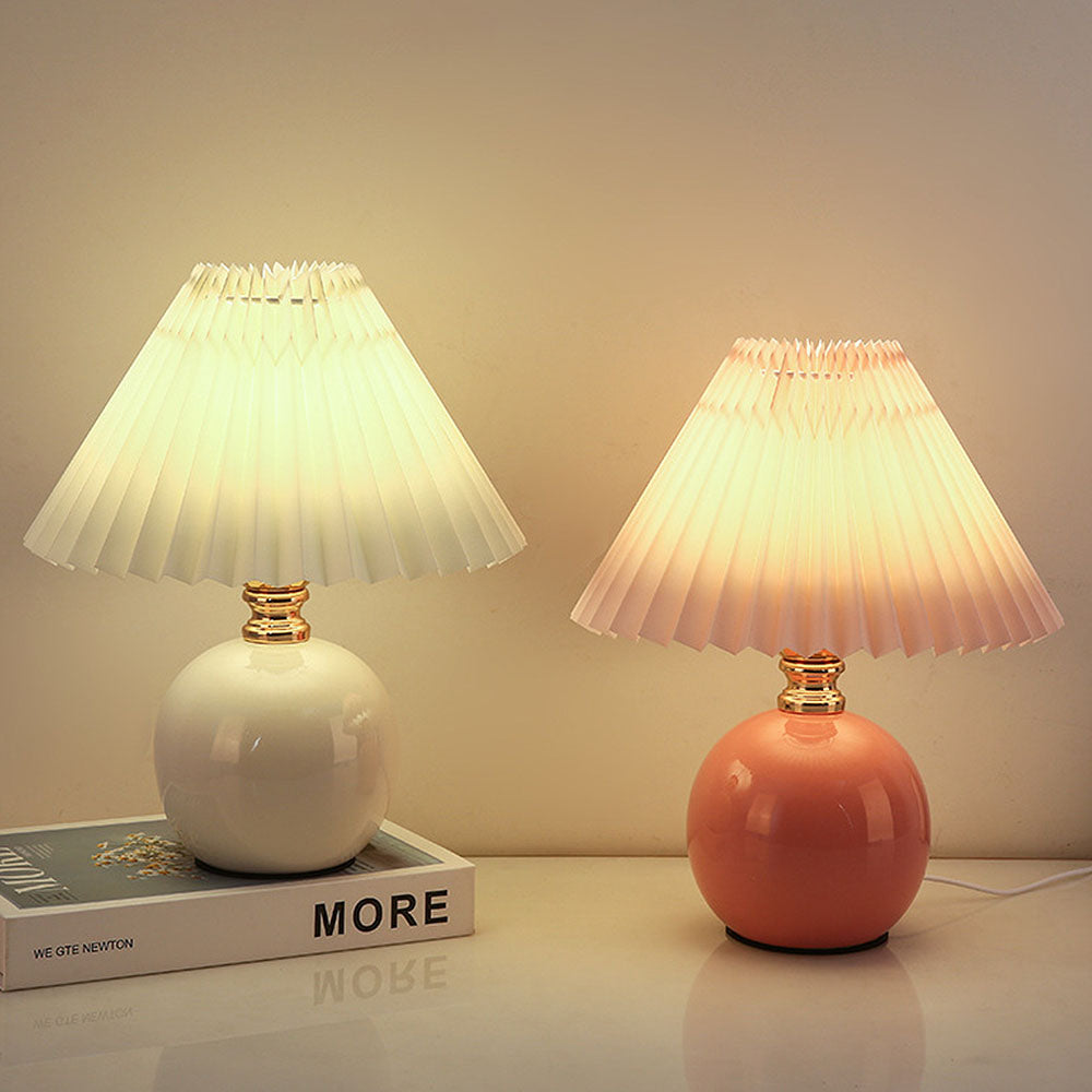 Contemporary Ceramic Bedroom Mini Table Light