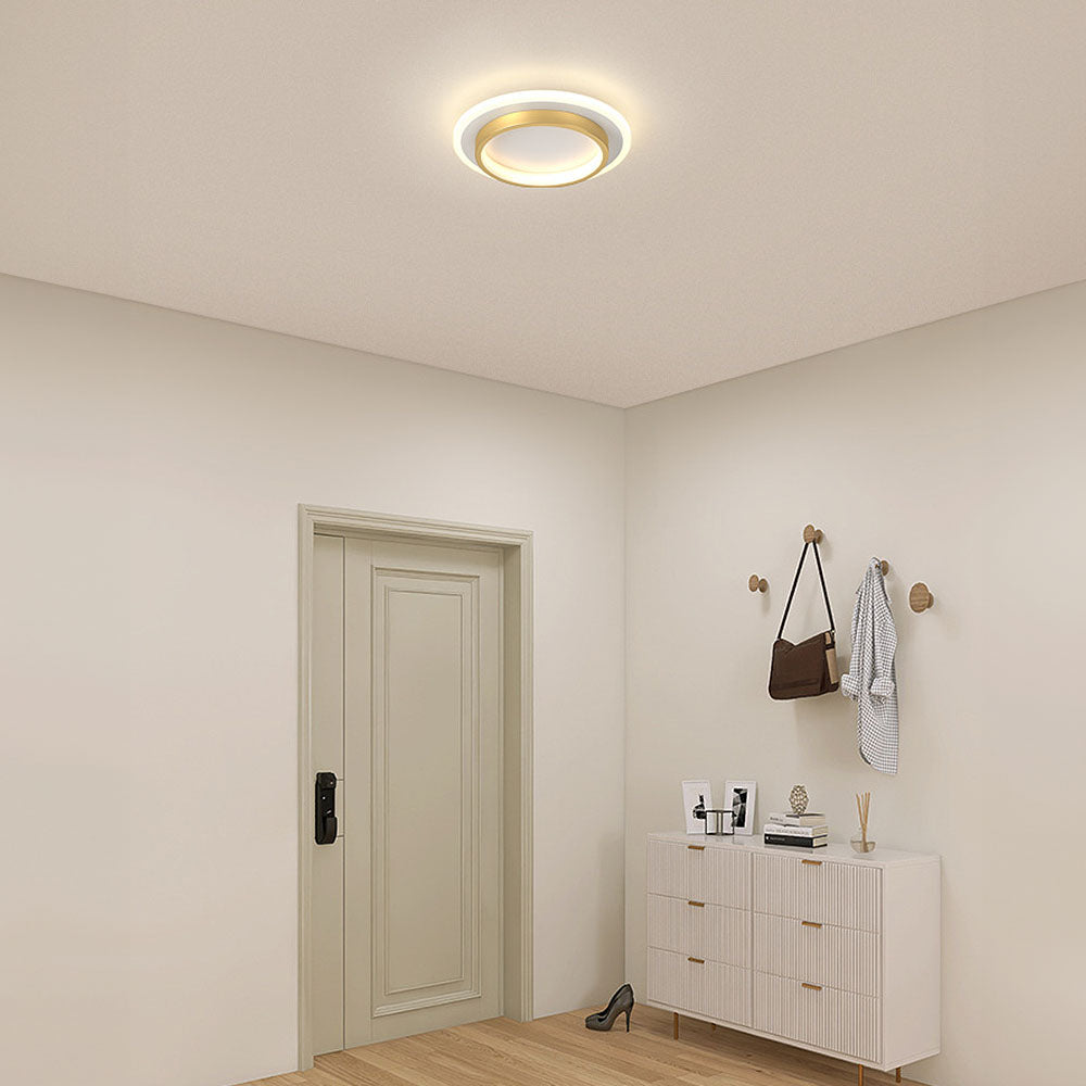 Art Deco Acrylic LED Ceiling Lights For Living Room
