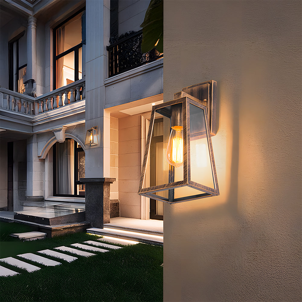 Outdoor Wall Lantern Vintage Wall Lamp, Waterproof IP54
