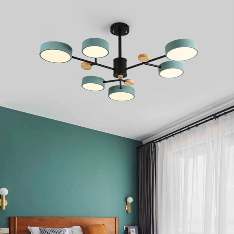 Modern Acrylic LED Hanging Light for Living Room