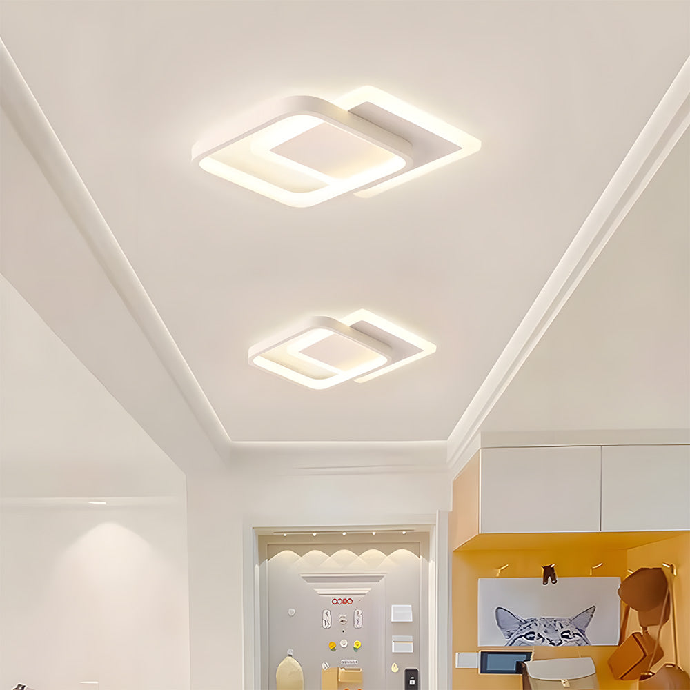 LED Flush Mount Ceiling Light for Bedroom Living Room Hallway