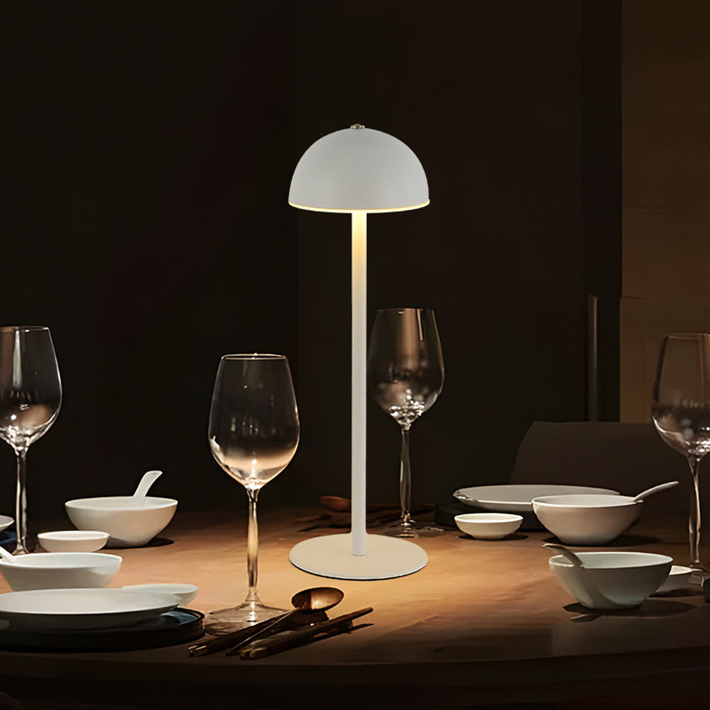Light Luxury Acrylic Dimmable Touch Table Lamp for Cafe Bedside