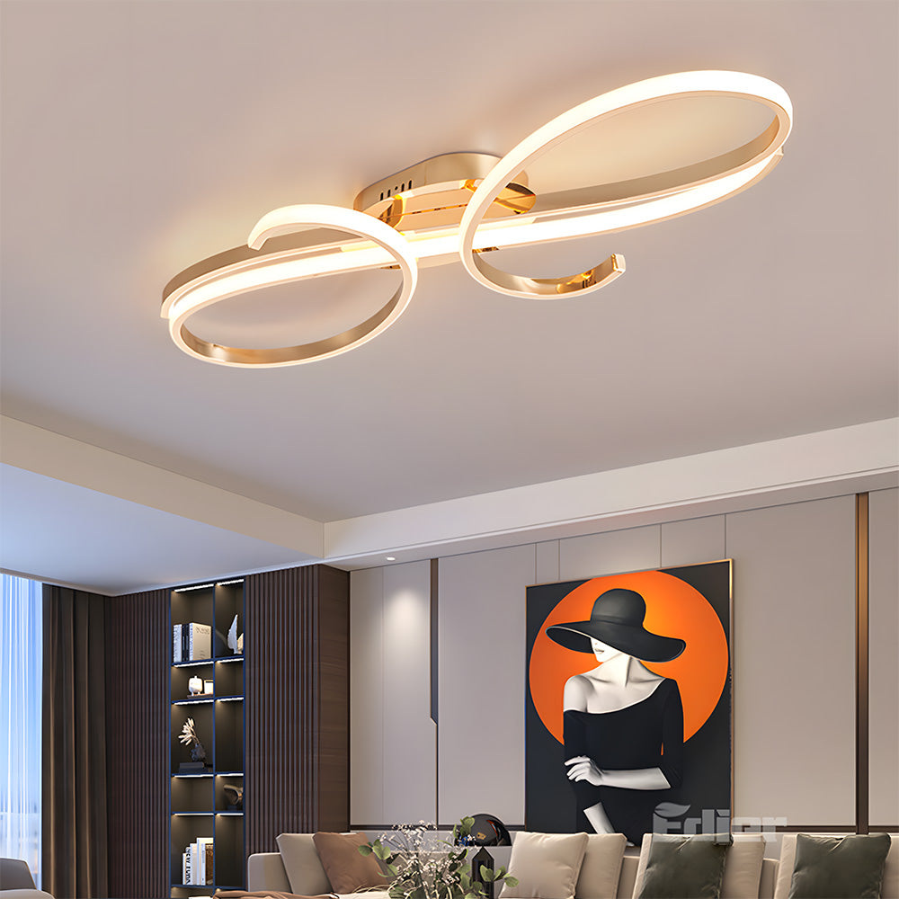 Modern Flush Mount LED Ceiling Lights for Living Room Bedroom