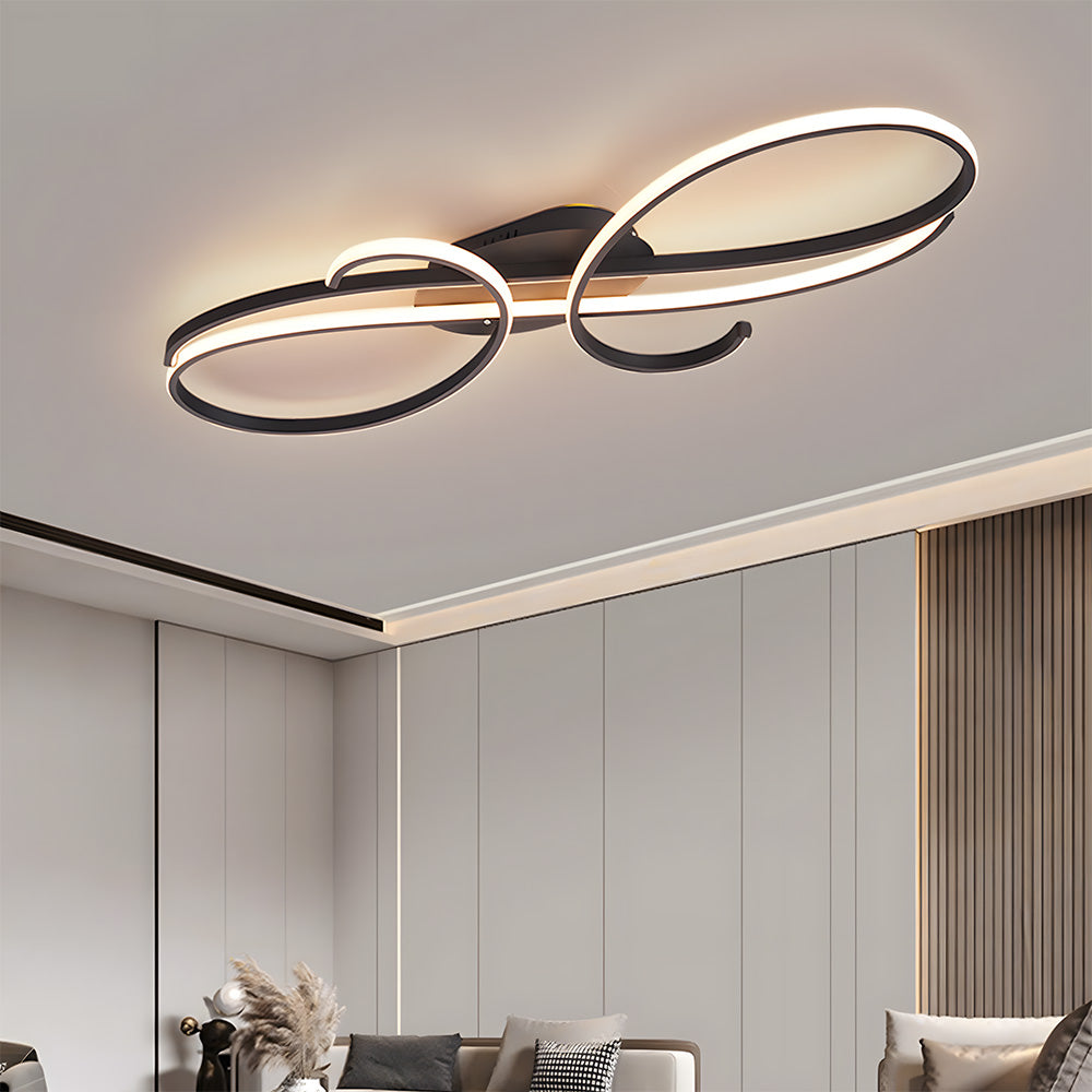 Modern Flush Mount LED Ceiling Lights for Living Room Bedroom