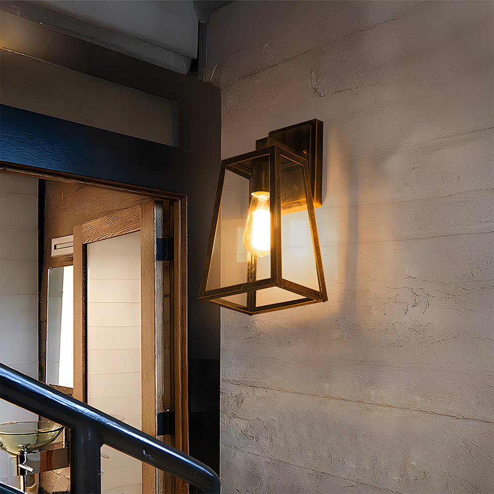 Outdoor Wall Lantern Vintage Wall Lamp, Waterproof IP54