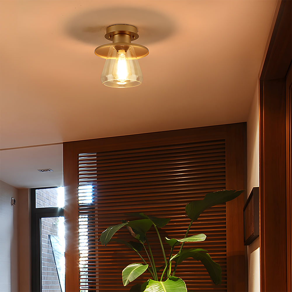 IP56 Vintage Outdoor Glass Ceiling Lights