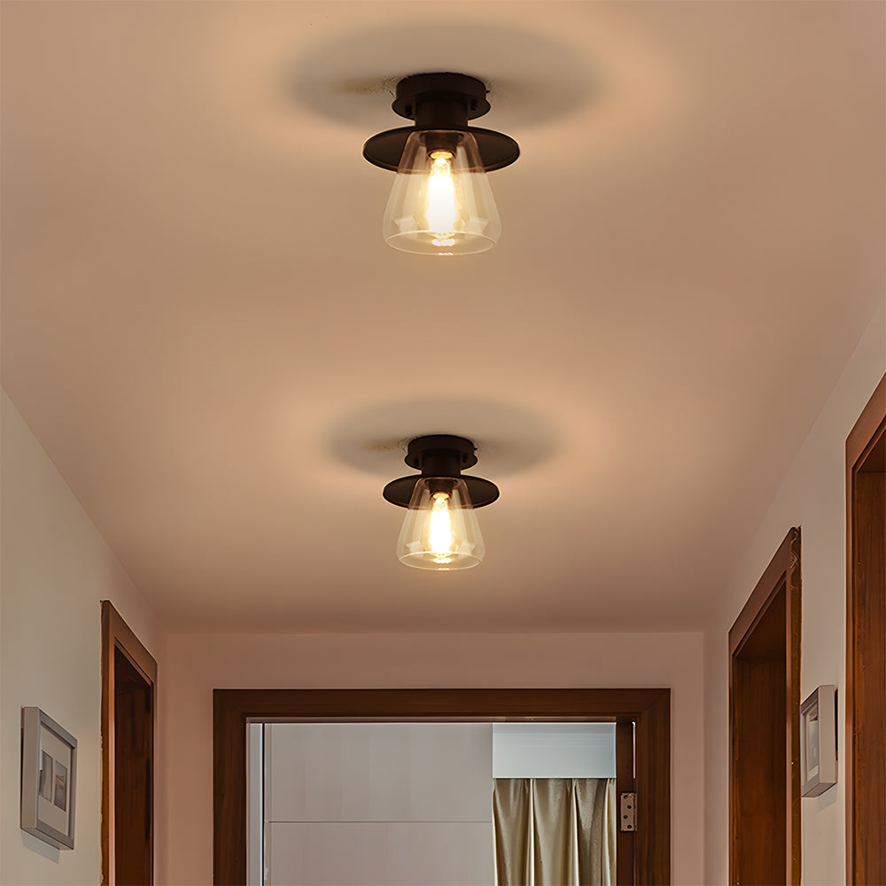 IP56 Vintage Outdoor Glass Ceiling Lights