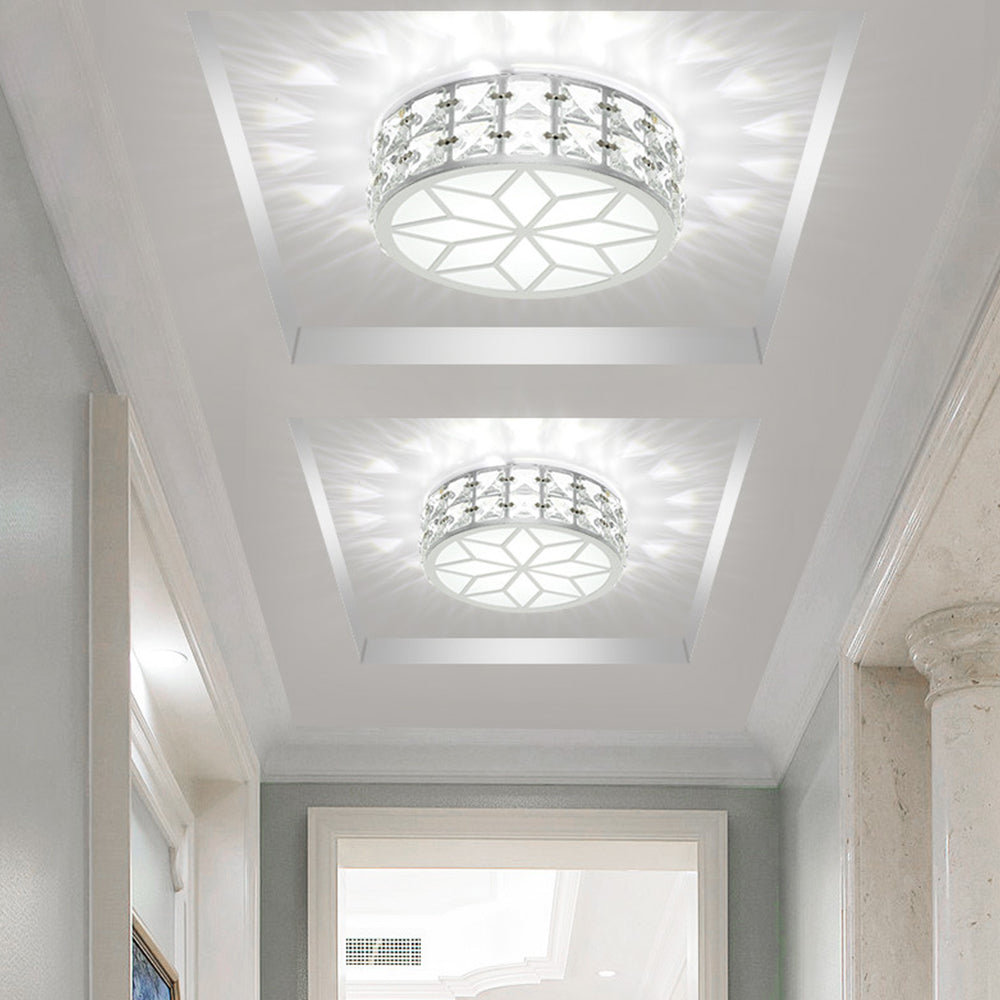Circle LED Flush Ceiling Lights for Hallway