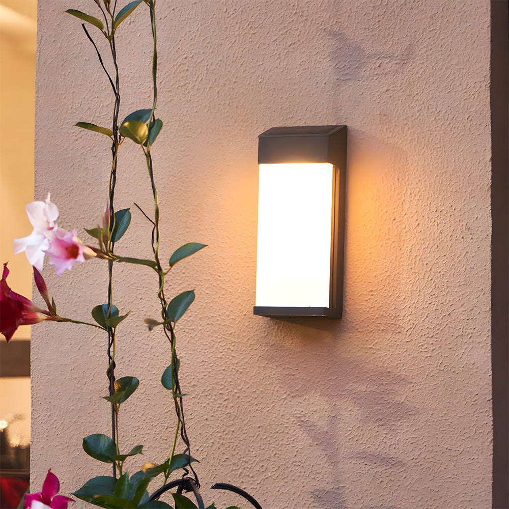 Solar Outdoor Wall Lights IP44 Waterproof Wall Lamp