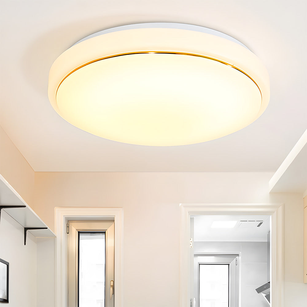 Sleek Round LED Ceiling Light for Modern Living Rooms