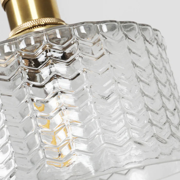 Vintage Glass Pendant Light For Kitchen