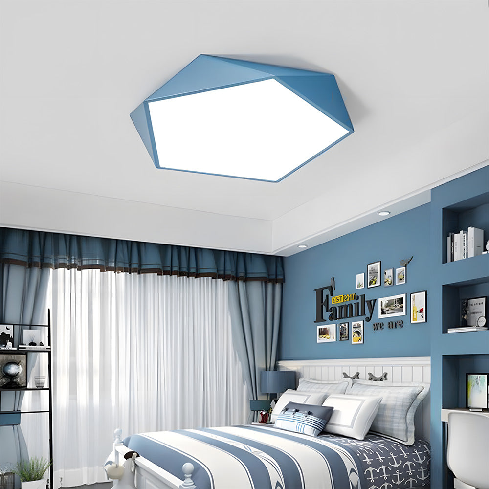 Modern Macaroon Dimmable LED Ceiling Light for Bedroom Hallway