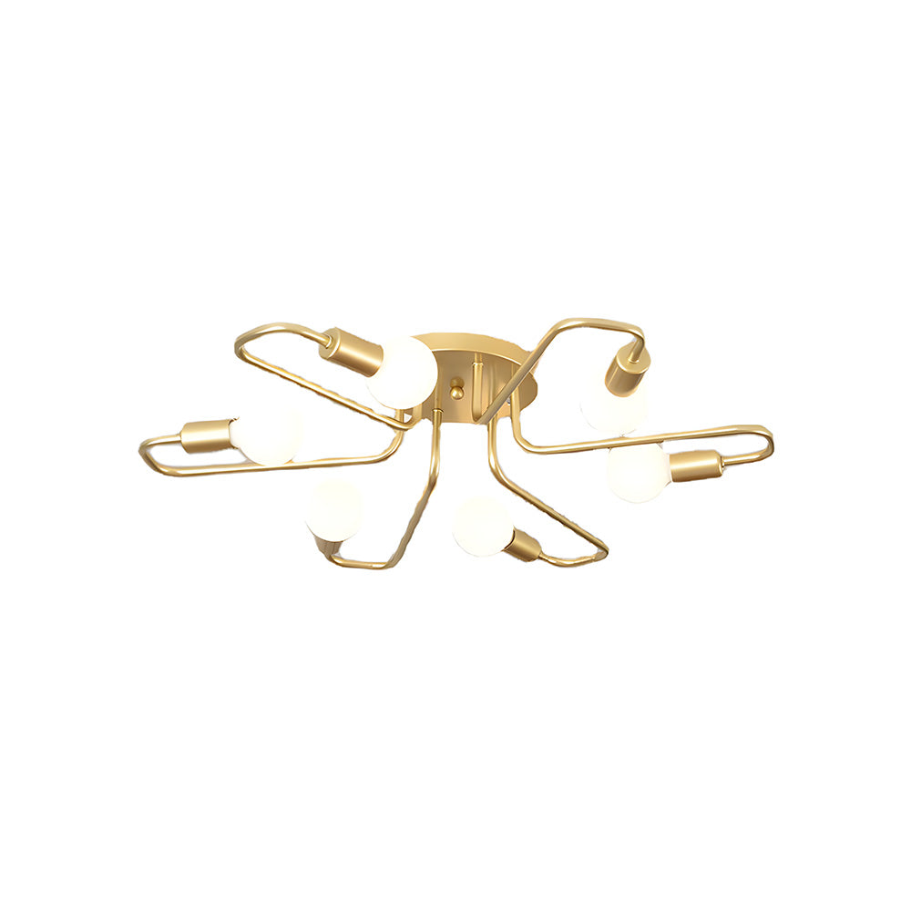 Modern Iron Bedroom Ceiling Light