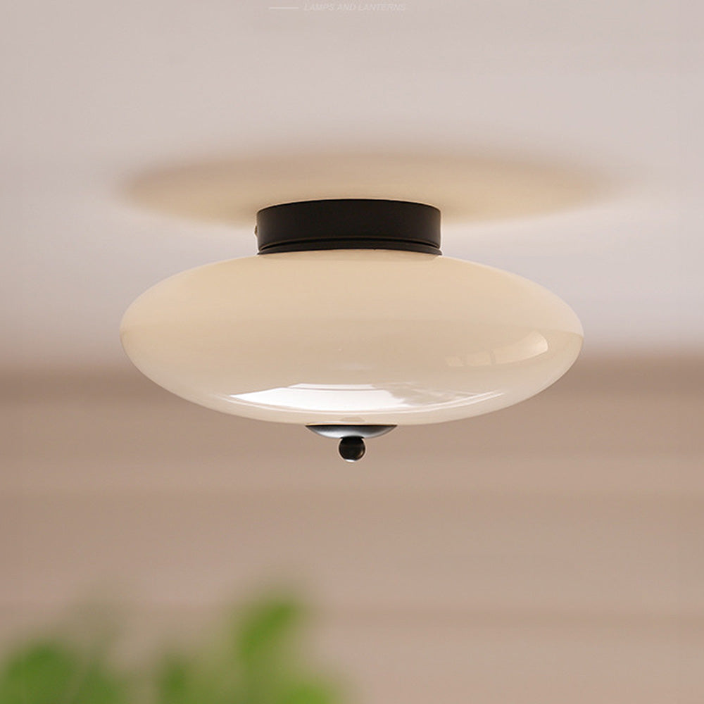 Modern Minimalism White LED Ceiling Light For Bedroom