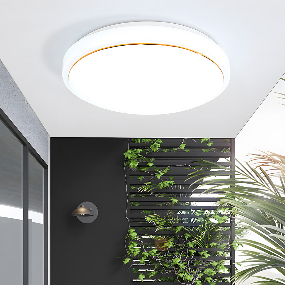Sleek Round LED Ceiling Light for Modern Living Rooms