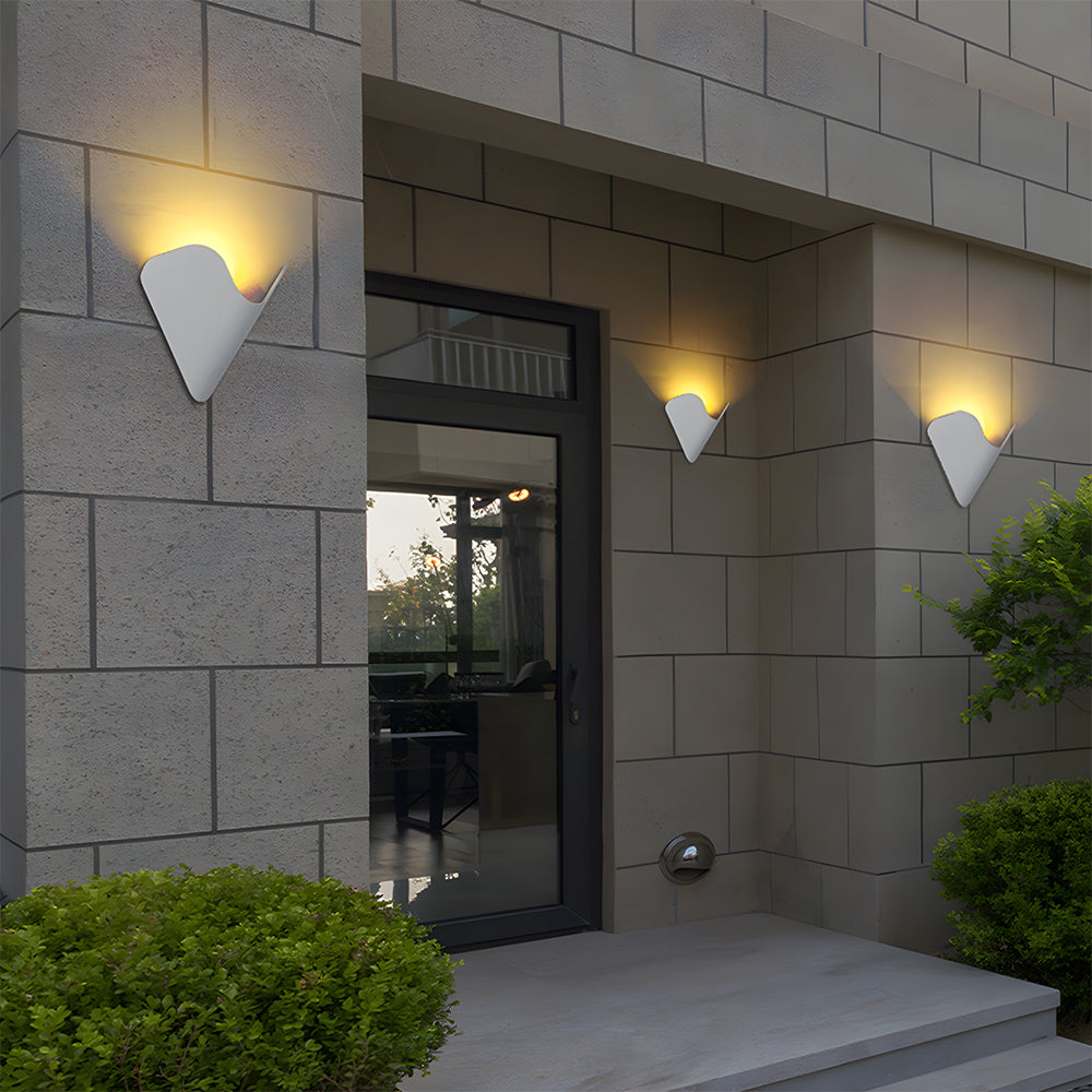 Waterproof Exterior Wall Light for Balcony Porch Corridor Energy-Saving Outdoor Wall Lamps
