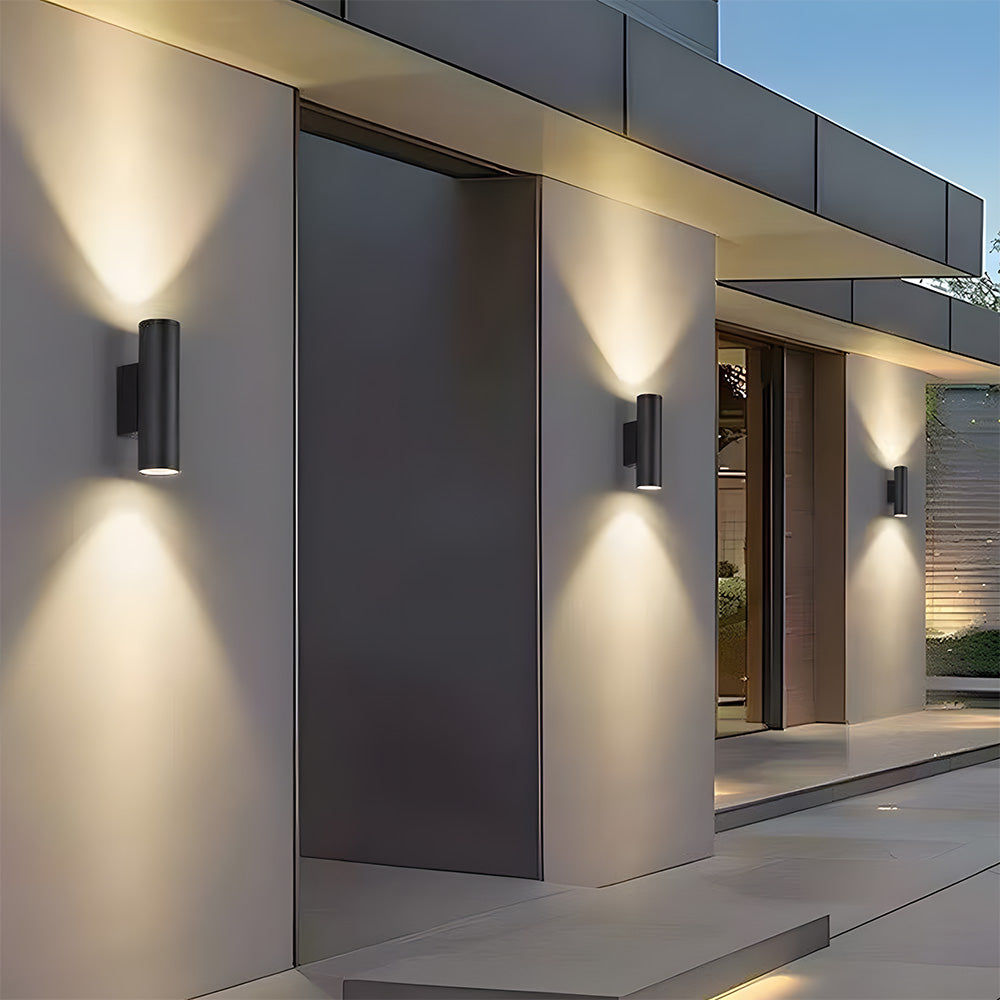 Outdoor Wall Light Waterproof Up and Down Wall Lamp for Patio Entryway