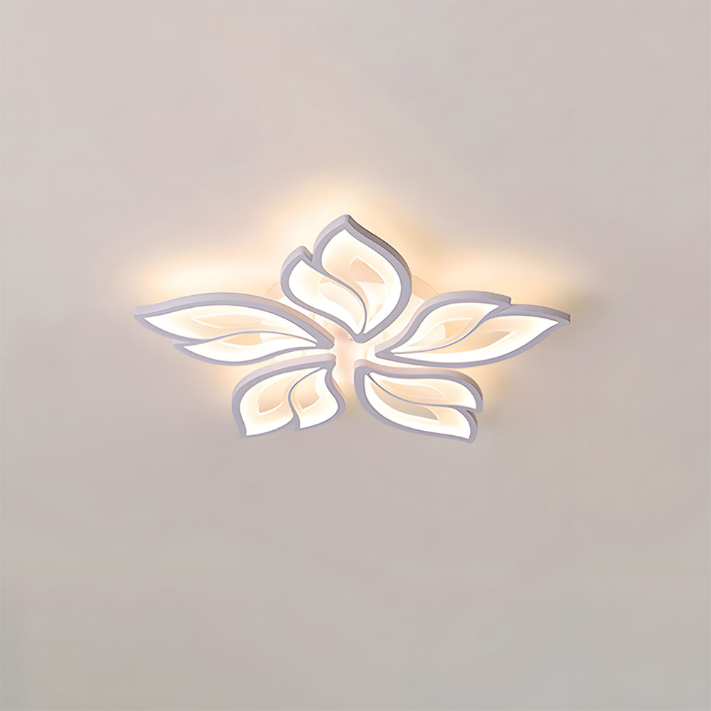 Creative Design Petals White Ceiling Light For Living Room