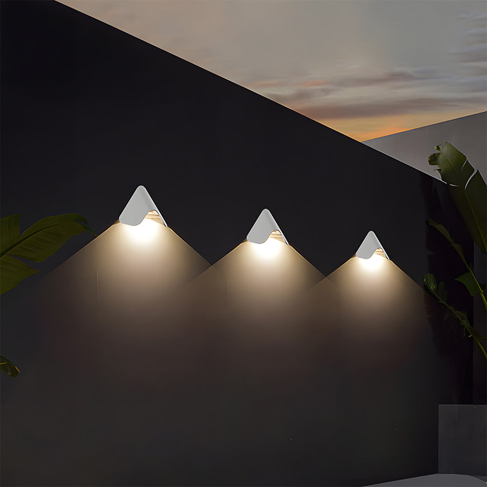 Waterproof Exterior Wall Light for Balcony Porch Corridor Energy-Saving Outdoor Wall Lamps