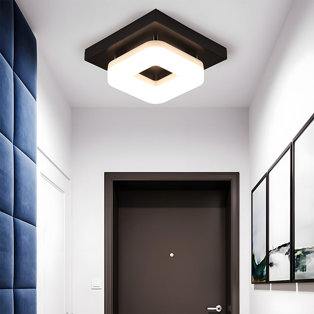 Modern Square Acrylic Led Hallway Ceiling Light