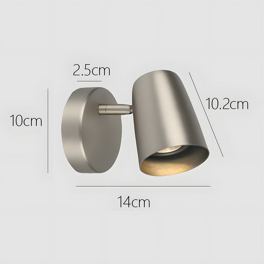 Nordic Small Spotlight Bedroom Wall Light