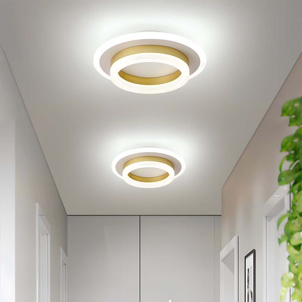 Mini Art Deco Hallway LED Ceiling Lamp
