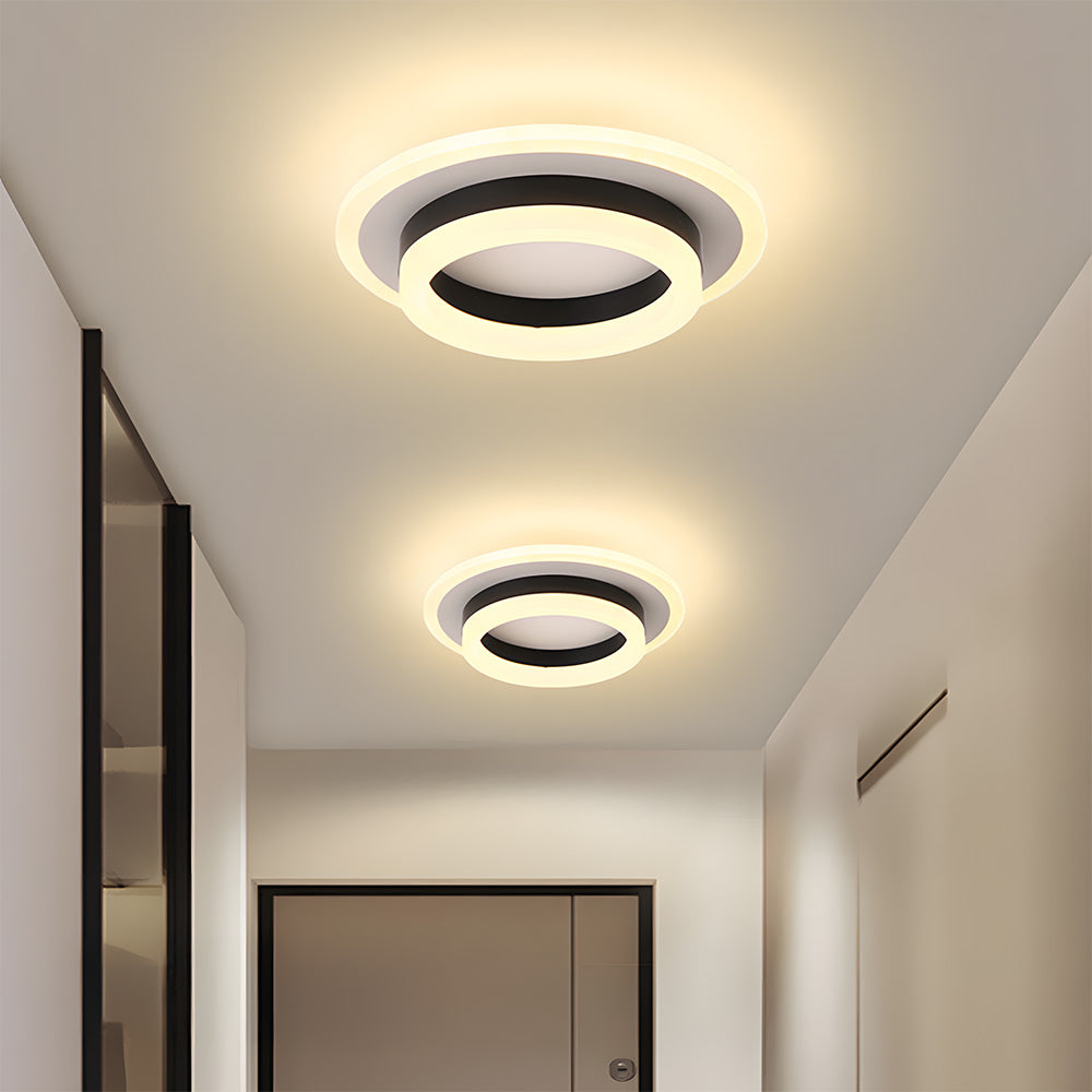 Mini Art Deco Hallway LED Ceiling Lamp