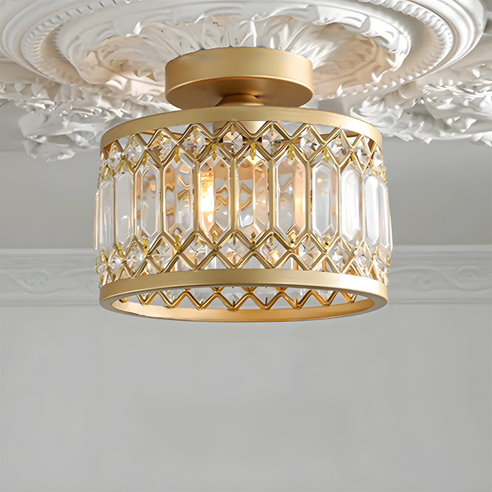Contemporary Ceiling Lights Crystal Ceiling Light Shade