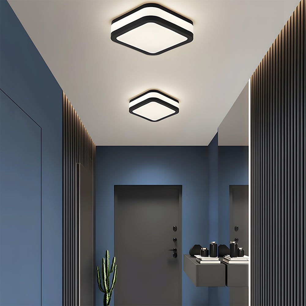 Modern flush ceiling light fixtures for living room
