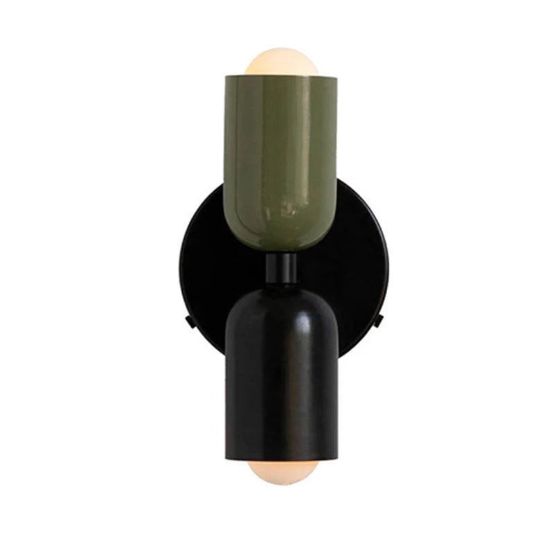 Modern Short Double Head Vintage Utility Room Wall Light