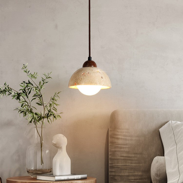 Minimalism White Stone Kitchen Pendant Lighting