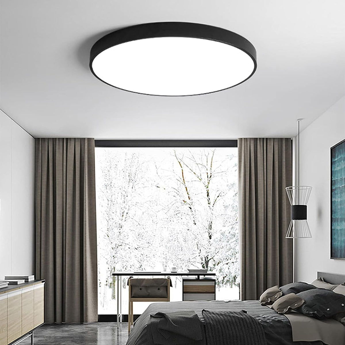 Modern Flush Ceiling Lights For Living Room