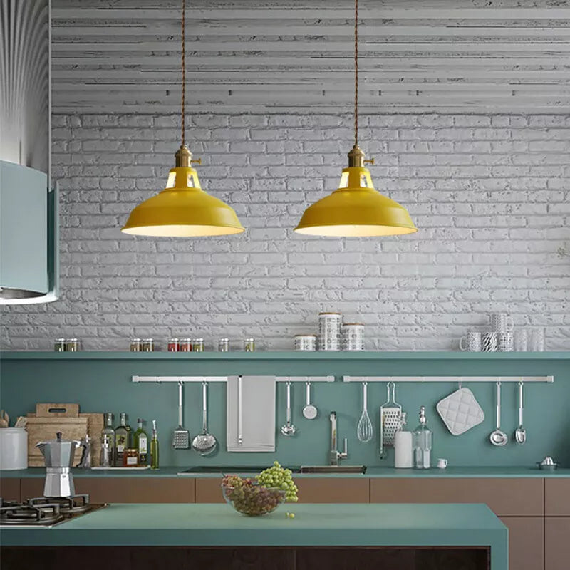 Modern Colourful Simple Kitchen Pendant Light
