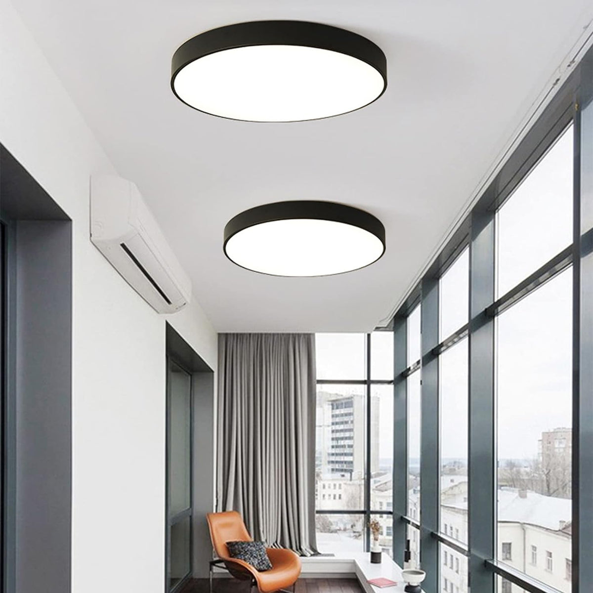 Circular Flush Mount LED Ceiling Lights