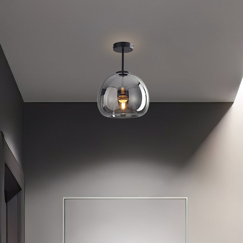 Retro Outdoor Lights, 25cm, black, metal, E27