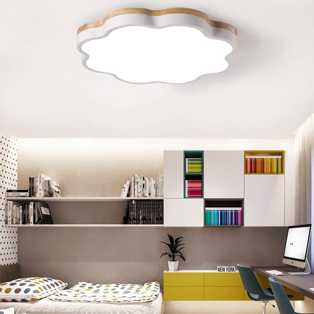 Acrylic Flowers Kid LED Ceiling Light For Bedroom
